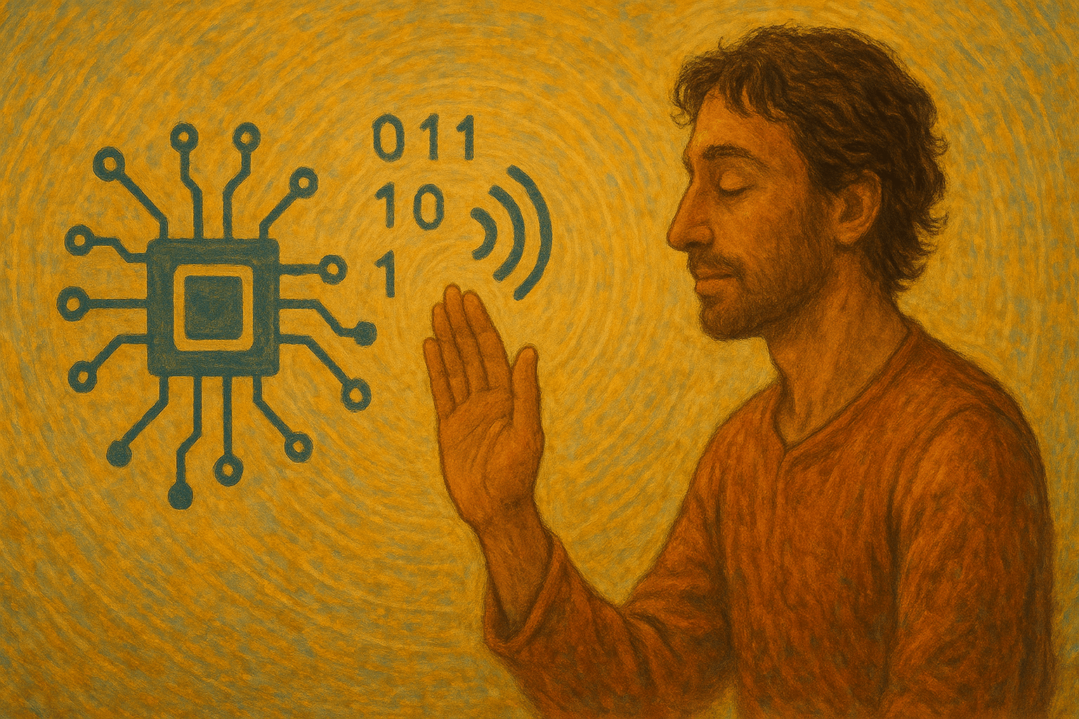 Graceful submission of AI to Presencing practices 